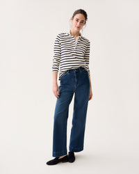 Coco 5-Pocket Jean in 2-Year Indigo Stretch Denim