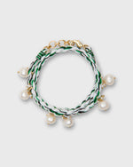 Load image into Gallery viewer, Pearl Jam Bracelet in Green/White
