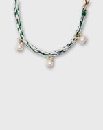 Load image into Gallery viewer, Pearl Jam Bracelet in Green/White
