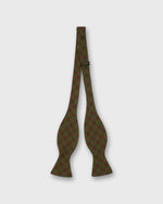 Load image into Gallery viewer, Silk Bow Tie in Green Alexander Foulard
