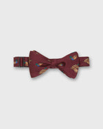 Load image into Gallery viewer, Silk Bow Tie in Red Bridgewater Duck
