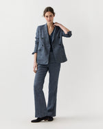 Load image into Gallery viewer, Lane Pant in Indigo Cotolino Chambray
