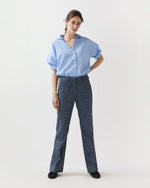 Load image into Gallery viewer, Lane Pant in Indigo Cotolino Chambray

