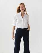 Load image into Gallery viewer, Mel Shirt in White Poplin
