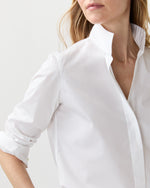 Load image into Gallery viewer, Mel Shirt in White Poplin

