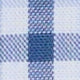 Button-Down Sport Shirt in Blue/Sky Check Poplin