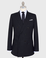Load image into Gallery viewer, Virgil No. 3 Double-Breasted Suit in Navy High-Twist
