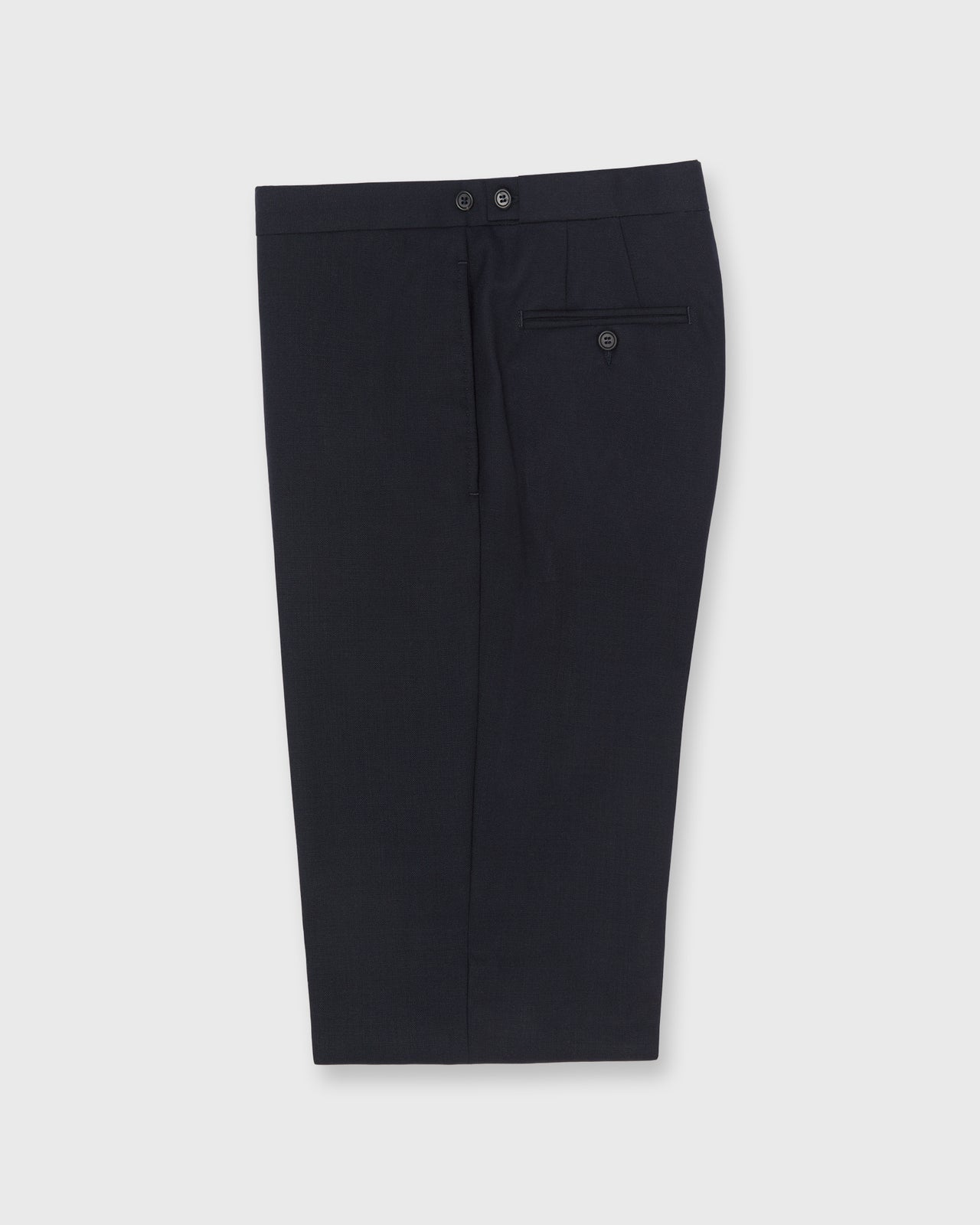 Virgil No. 3 Double-Breasted Suit in Navy High-Twist