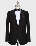 Load image into Gallery viewer, Kincaid No. 3 Tuxedo in Black Dupioni Silk Plainweave
