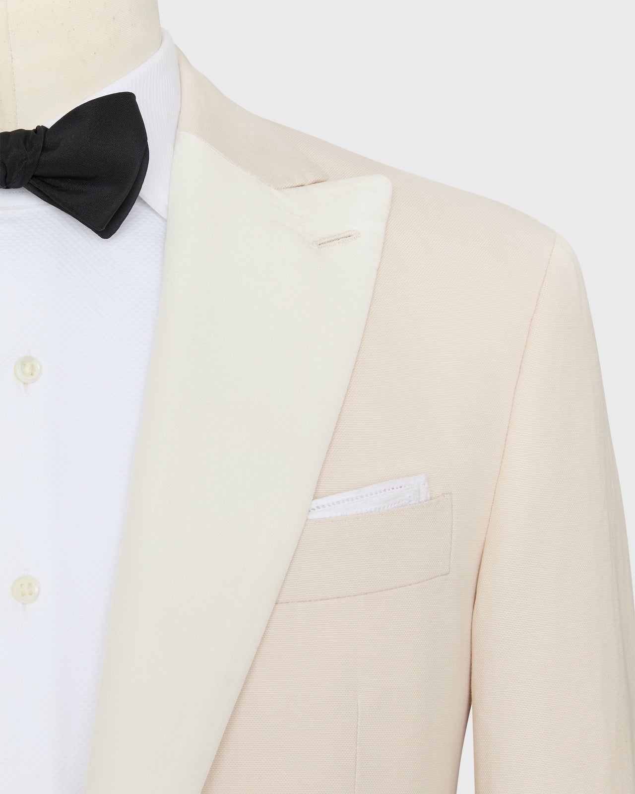 Kincaid No. 3 Tuxedo in Bone Cotolino Canvas