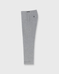Ghost Trouser in Pearl Grey Rustic Hopsack