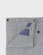 Load image into Gallery viewer, Ghost Trouser in Pearl Grey Rustic Hopsack

