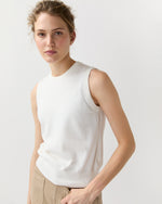 Load image into Gallery viewer, Rosie Shell in Ivory Cotton/Silk
