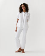 Load image into Gallery viewer, Perry Shirt in White Poplin

