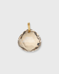 Briolette Pendant in Smokey Quartz