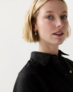 Load image into Gallery viewer, Extra Extra Small Incandescence Hook Earrings in Rainbow Moonstone
