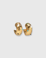 Load image into Gallery viewer, Kahlo Hoop Earrings in Gold
