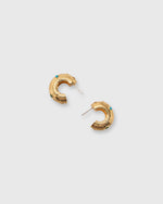 Load image into Gallery viewer, Kahlo Hoop Earrings in Gold

