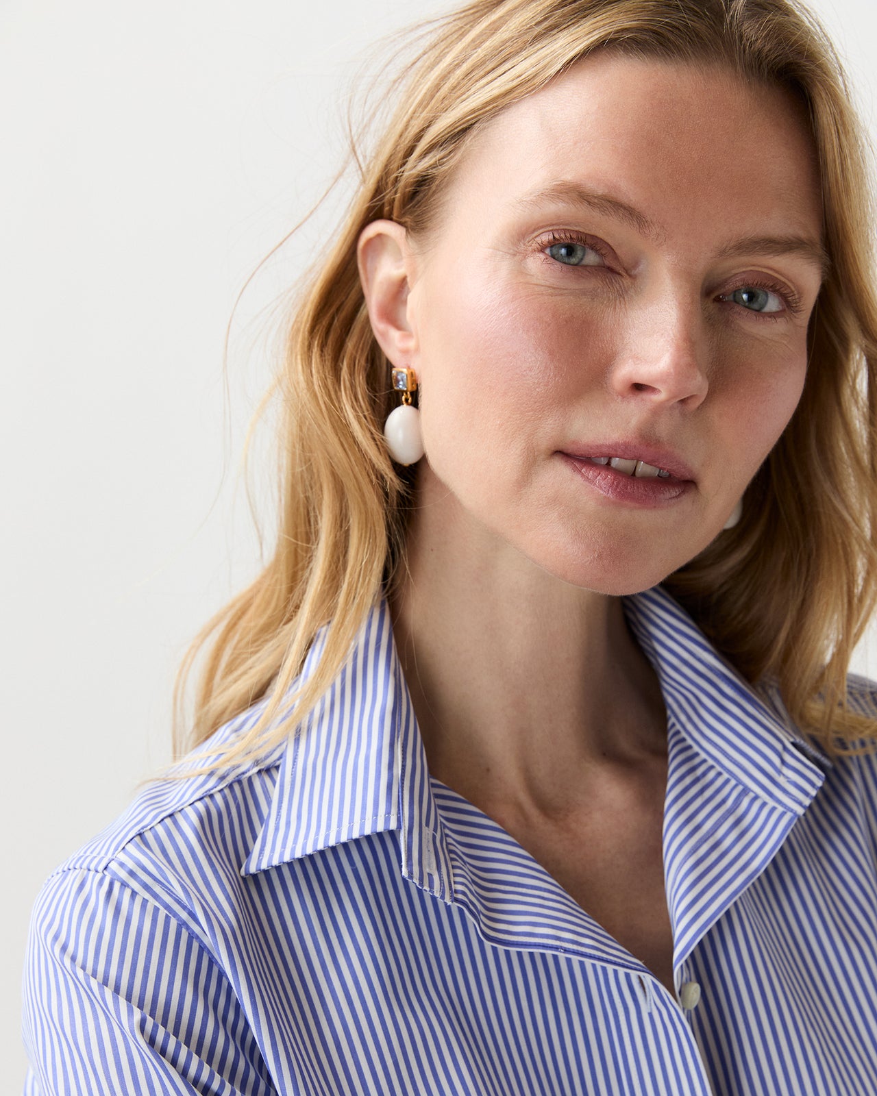 La Paz Earrings in Ivory