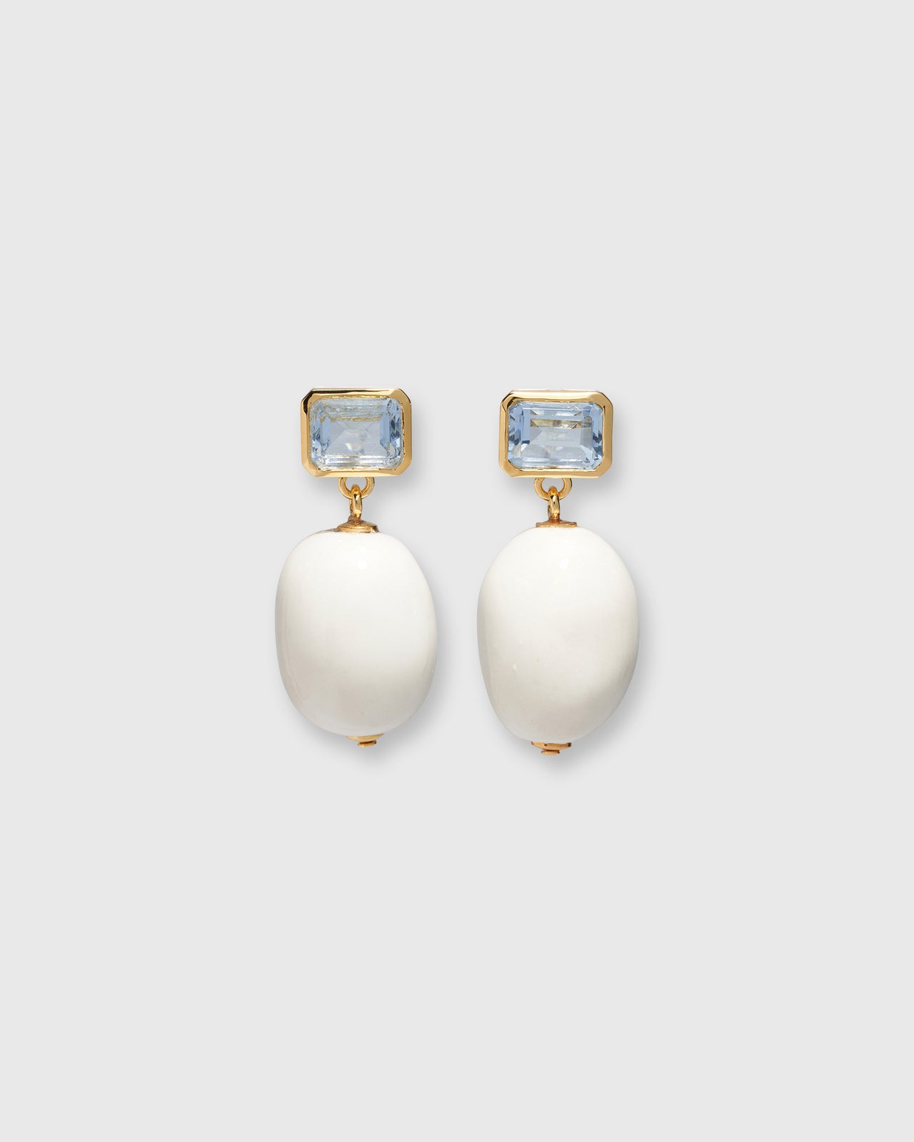 La Paz Earrings in Ivory
