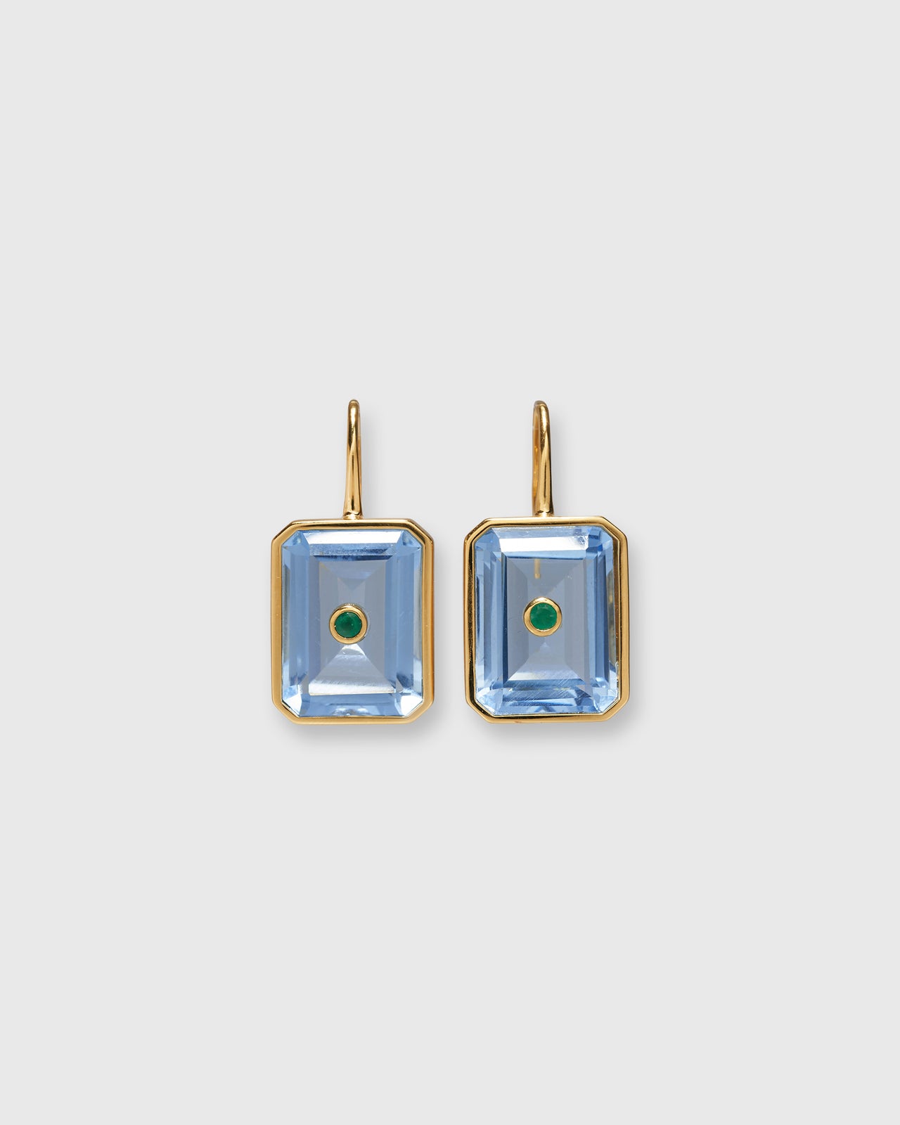 Tile Earrings in Glacier