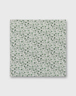 Load image into Gallery viewer, Hand-Rolled Cotton Pocket Square in Indigo Berry Liberty Fabric
