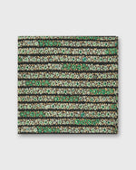 Load image into Gallery viewer, Hand-Rolled Cotton Pocket Square in Sun/Multi Bouquet Printed Poplin
