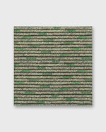Load image into Gallery viewer, Hand-Rolled Cotton Pocket Square in Sun/Multi Bouquet Printed Poplin
