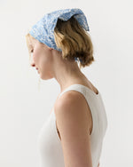 Load image into Gallery viewer, Anyway Scarf in Blue Sambourne Liberty Fabric
