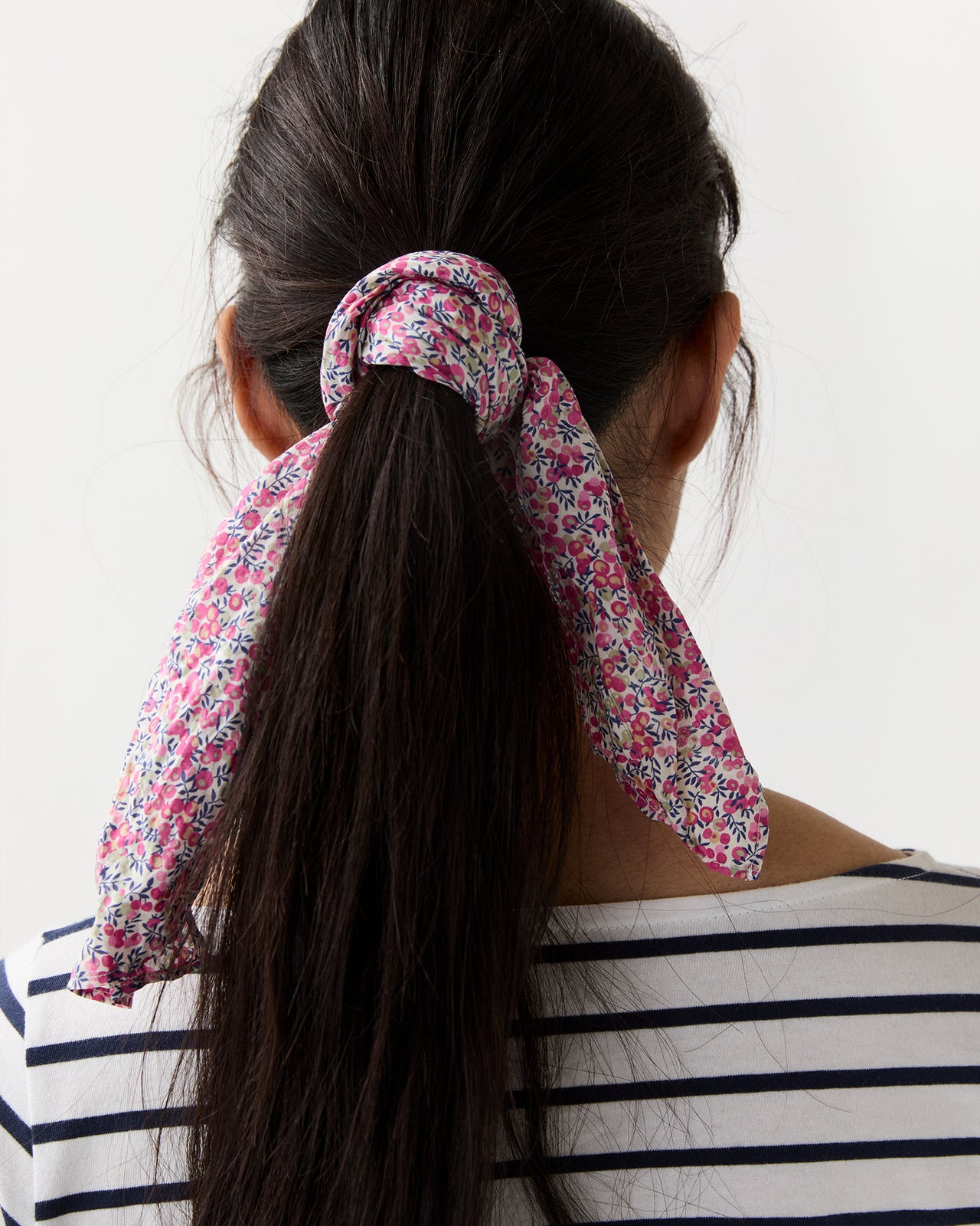 Anyway Scarf in Pink Wiltshire Bud Liberty Fabric