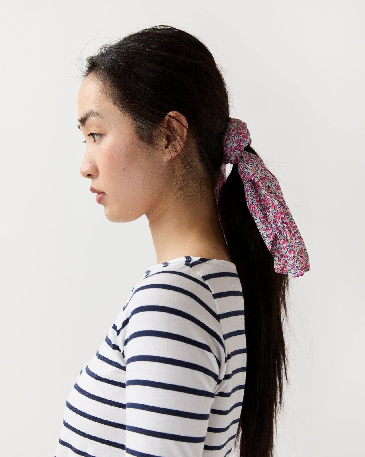 Anyway Scarf in Pink Wiltshire Bud Liberty Fabric