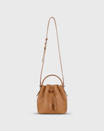 Load image into Gallery viewer, Lulu Bucket Bag in Natural Leather
