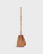 Load image into Gallery viewer, Lulu Bucket Bag in Natural Leather
