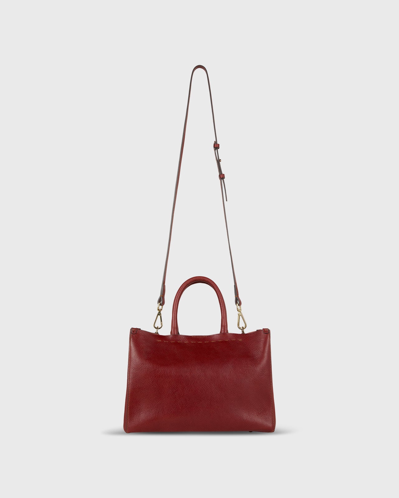 Olivia Handbag in Red Leather