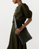 Load image into Gallery viewer, Florence Crossbody Pouch in Loden Leather
