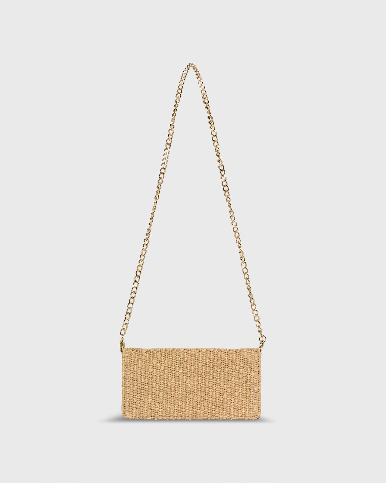 Patricia Clutch in Natural Straw