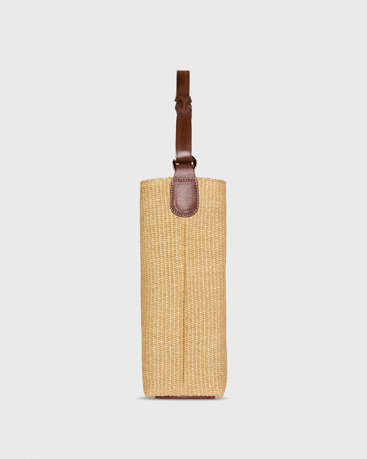 Large Hobo Bag in Natural Straw