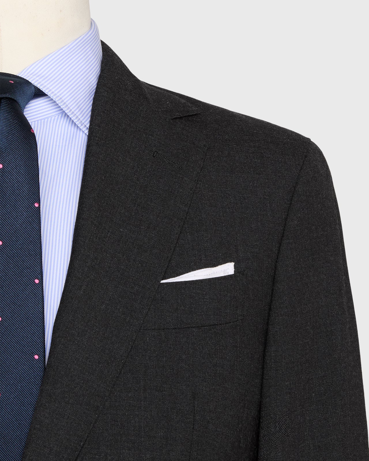 Kincaid No. 2 Suit in Charcoal Plainweave