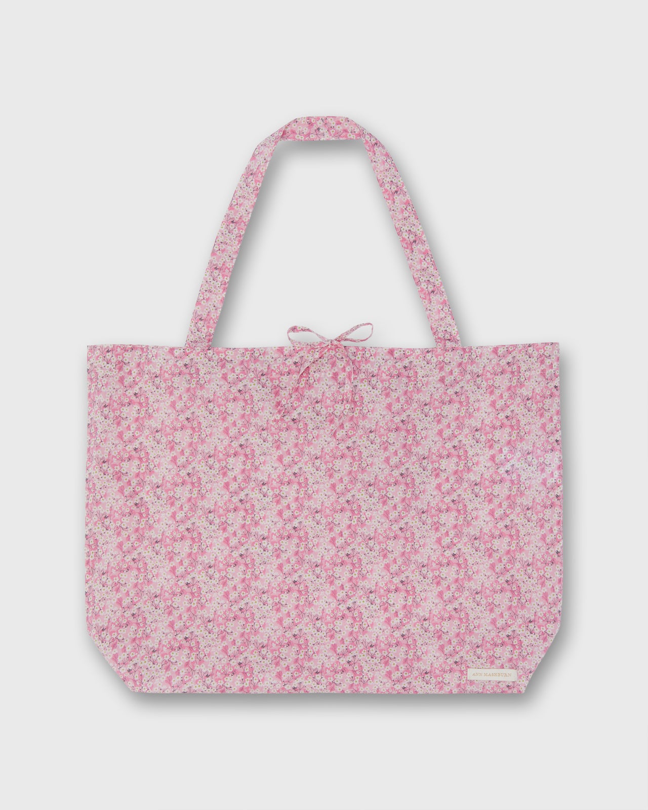 Reusable Tote Bag in Pink Mitsy Valeria Liberty Fabric