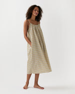Load image into Gallery viewer, Lena Slip in Yellow/Multi Betsy Ann Liberty Fabric

