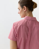 Load image into Gallery viewer, Scout Shirt in Red Mini Gingham Poplin
