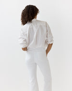Load image into Gallery viewer, Weekender Shirt in White/Red/Blue Fil Coupé Poplin
