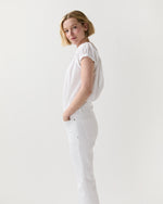 Load image into Gallery viewer, Bridget Top in White Poplin
