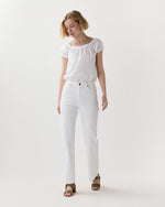 Load image into Gallery viewer, Bridget Top in White Poplin
