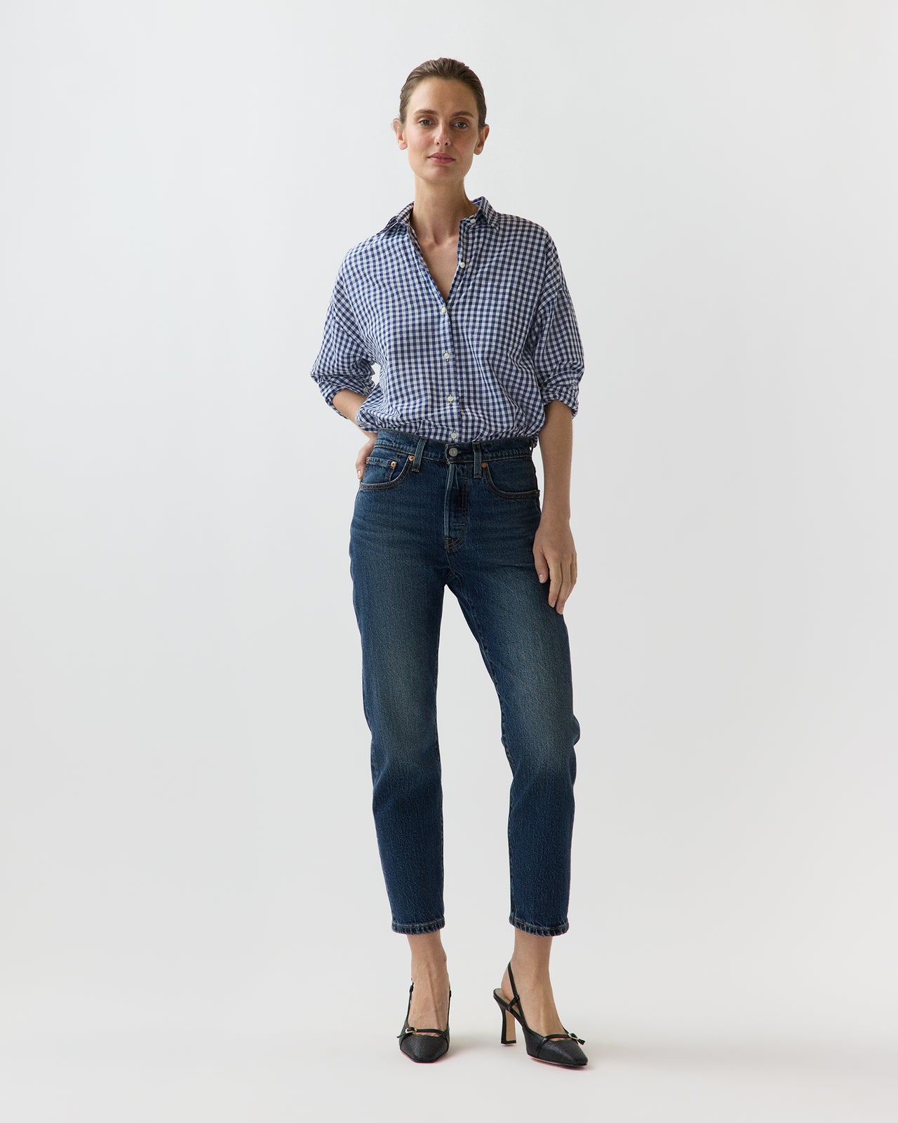 501 Crop Jean in Believe Not