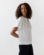 Load image into Gallery viewer, Estee Top in White Poplin
