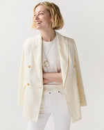 Load image into Gallery viewer, Lune Cord Necklace in White

