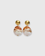 Load image into Gallery viewer, Rodan Pearl Clip-On Earrings in Tigre
