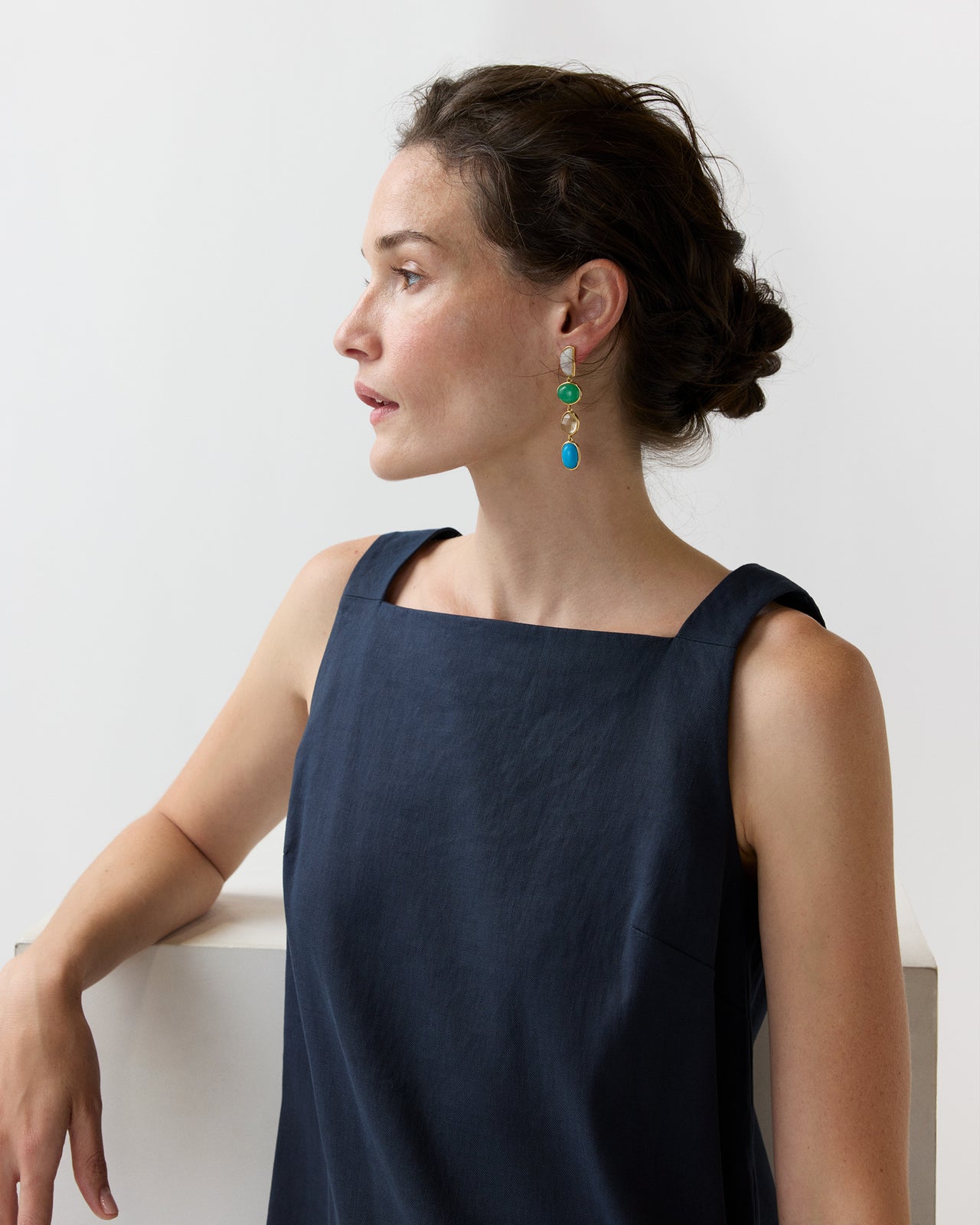 Cala Drop Earrings in Multi