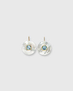 Load image into Gallery viewer, Taj Earrings in Blue Topaz
